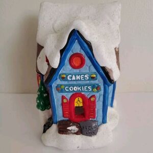 Vintage Hand Painted Christmas Village